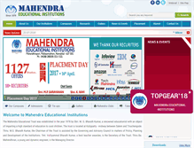 Tablet Screenshot of mahendra.org